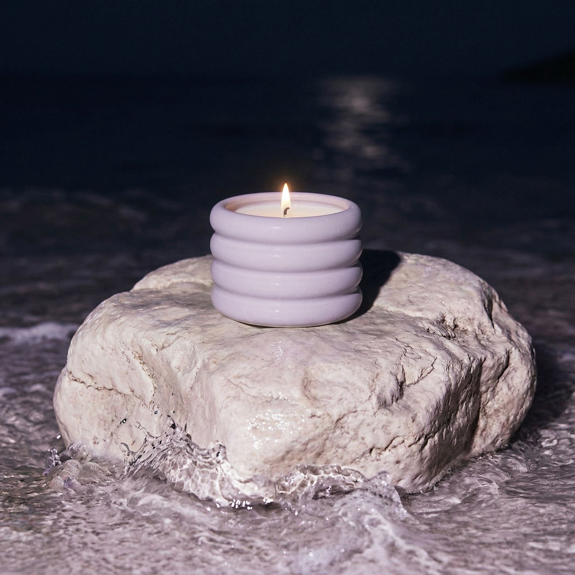 Ceramic Candle Italic
