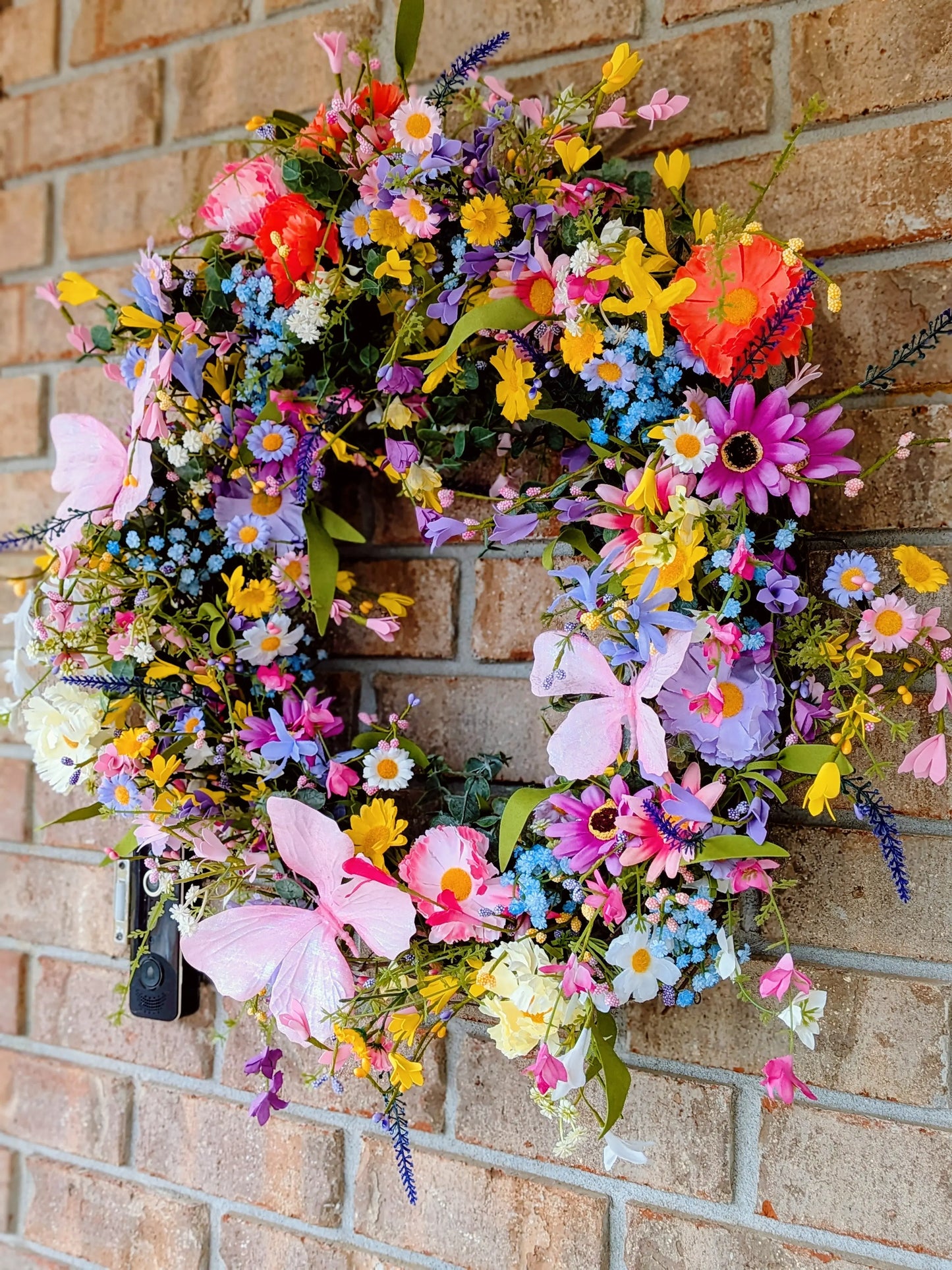 Wildflower Meadows Wreath Created Haven Studio