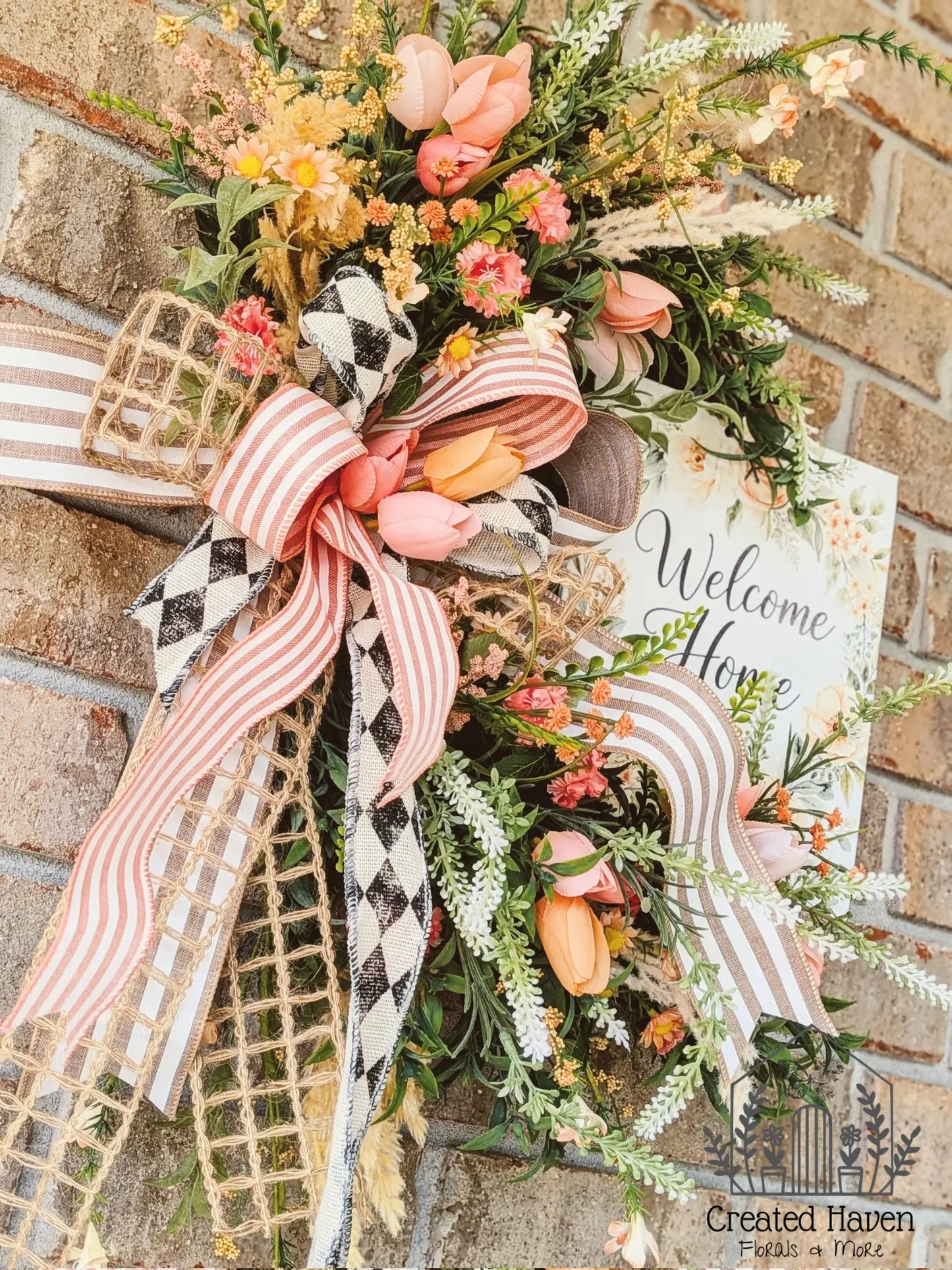 Peach Blossom Welcome Created Haven