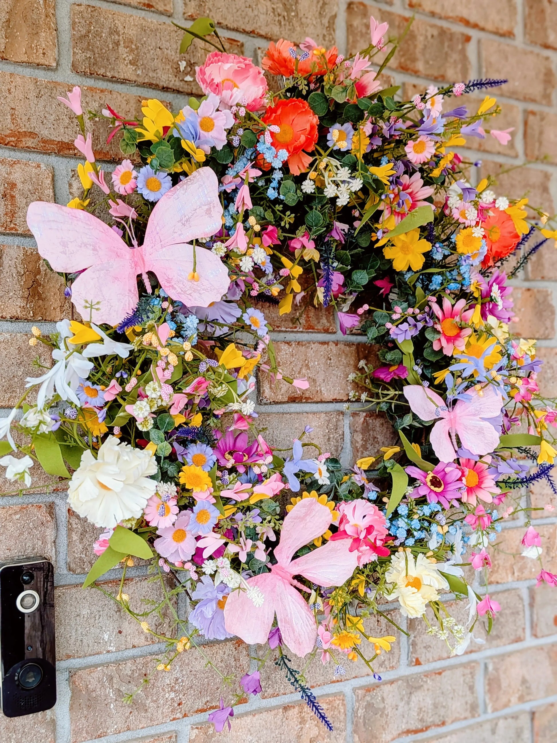 Wildflower Meadows Wreath Created Haven Studio