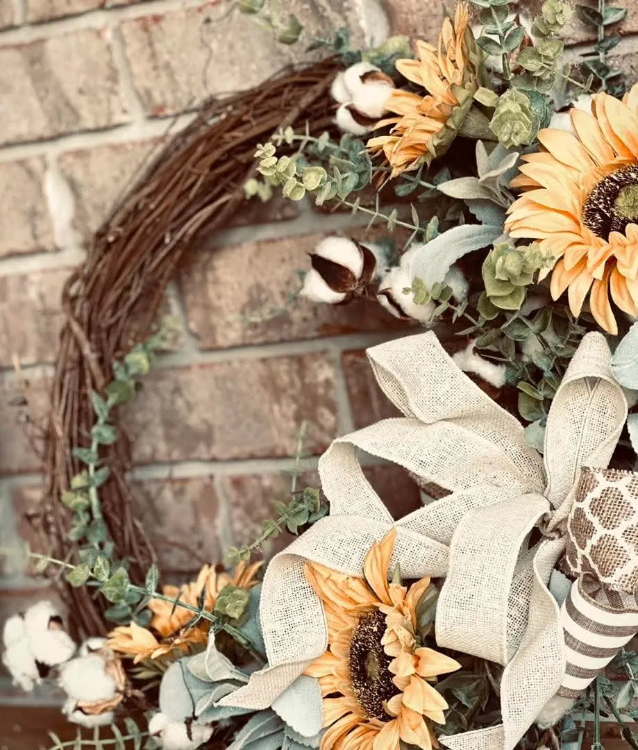 Golden Grace Wreath Created Haven