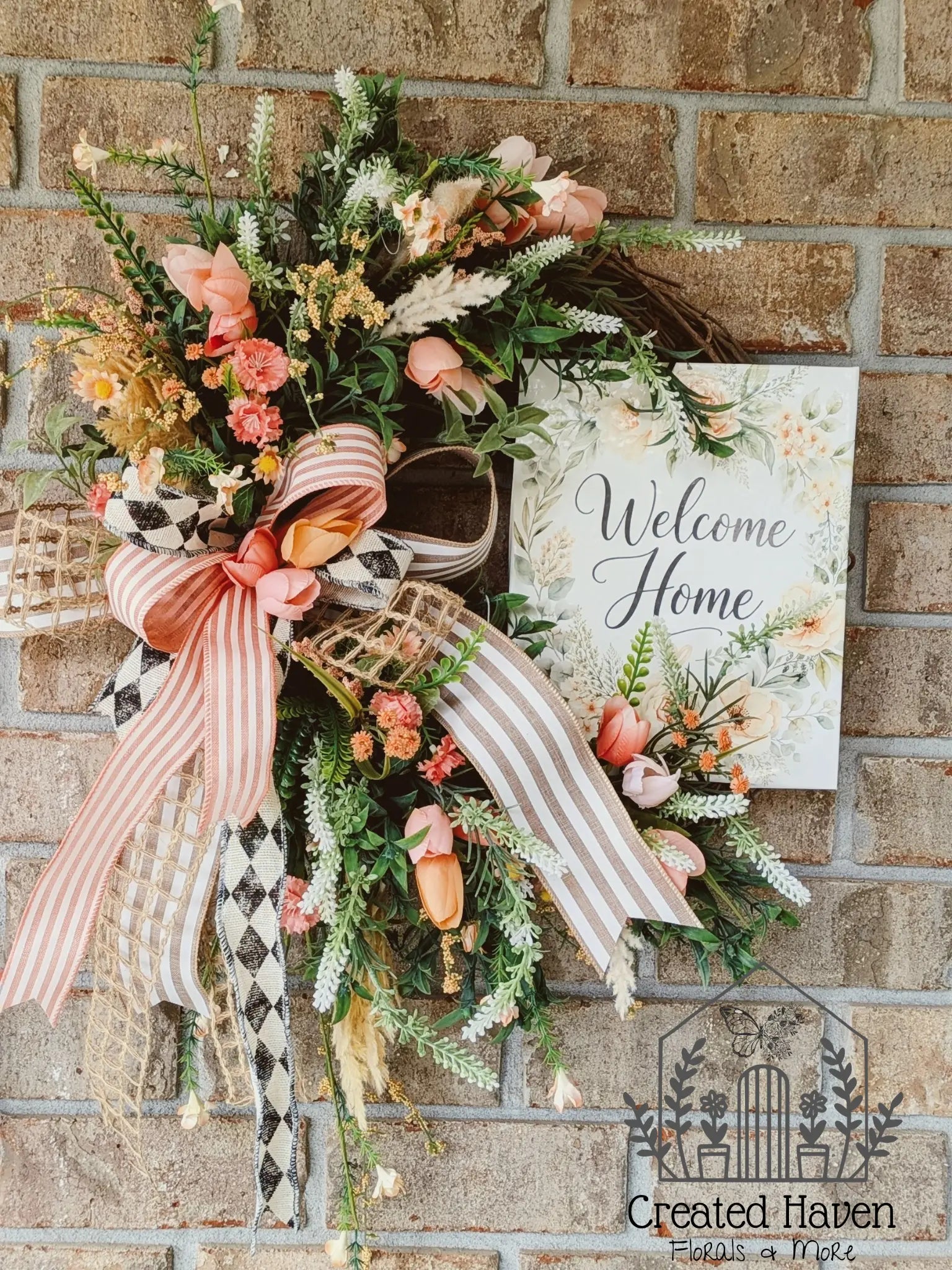 Peach Blossom Welcome Created Haven